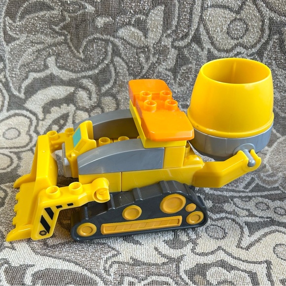 Paw Patrol Mega Bloks Rubble’s City Construction Truck Mattel. No Rubble Figure - Picture 3 of 8